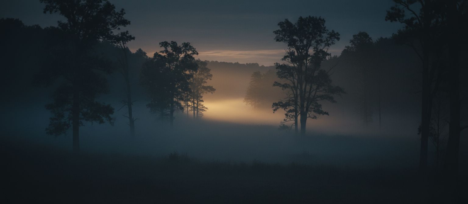 Miško takas su šiltais rudens lapais — kelias pirmyn